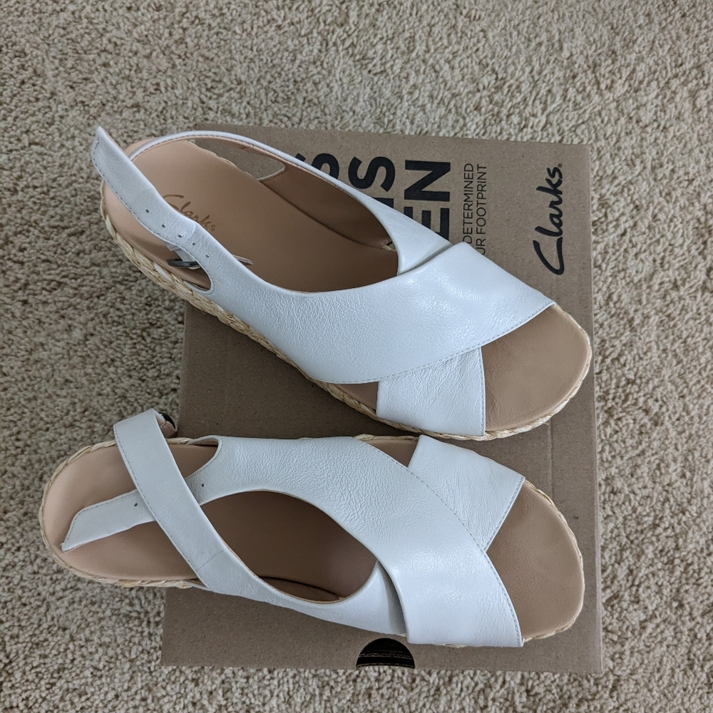Women's Clark Sandals. Sz 8.